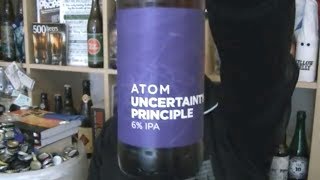 Atom Beers  Uncertainty Principle IPA  HopZine Beer Review [upl. by Shoifet]