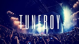 HARDSTYLE DROPS ONLY Tuneboy  Qlimax 2016 [upl. by Innoc]