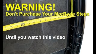 Looking for the MoreRyde Step above Watch this video first [upl. by Darcy]