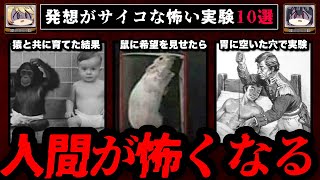 【人間の狂気】発想がサイコな怖い実験10選【ゆっくり解説】 [upl. by Radman]