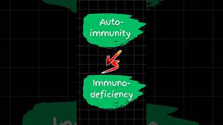 Autoimmunity vs Immunodeficiency shorts [upl. by Atsuj691]