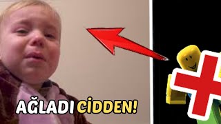 ROBLOX YASAKLANDIĞI İÇİN AĞLAYAN ÇOCUKLAR TEPKİ [upl. by Ethelin]