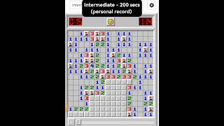 Minesweeper Speedrun personal record [upl. by Kciremed]