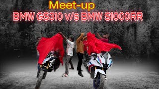 BMW gs310 vs BMW S1000RR Review 🔥 Gorakhpur ♥️ Ridervaashu53 🔥TheUk07RiderShort bmw s1000rr [upl. by Lletnuahs]