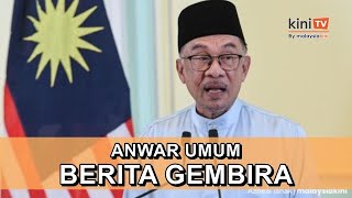 Gaji penjawat awam naik sikit oktober ini  Anwar [upl. by Petie]