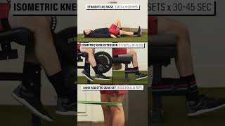 MCL Sprain Exercises Early Stage shorts [upl. by Kurtz]