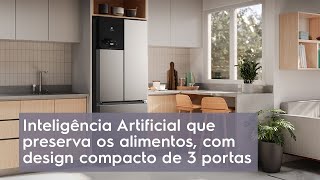 Geladeira Electrolux Inverter 480L com AutoSense 3 Portas Cor Inox Look IM7S [upl. by Pan]