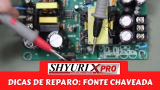 DICAS DE REPARO  FONTE CHAVEADA [upl. by Deryl]