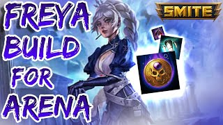 How To Build Freya For Arena in SMITE [upl. by Airelav]