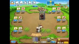 Farm Frenzy 2 Level 40 Packing Lane 1 [upl. by Galateah853]