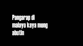 Bida Best sa Tagaraw Lyrics [upl. by Hanni]