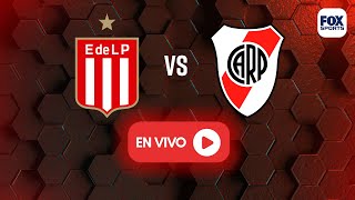 ESTUDIANTES VS RIVER LIGA PROFESIONAL DE FÚBTOL EN VIVO RELATORES X FOX SPORTS [upl. by Zonnya]