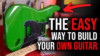 Create YOUR OWN CUSTOM GUITAR On a budget [upl. by Faucher455]