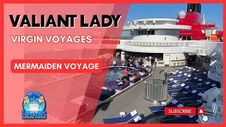 Virgin Voyages  Valiant Lady Mermaiden Voyage 2022 [upl. by Hadwyn]