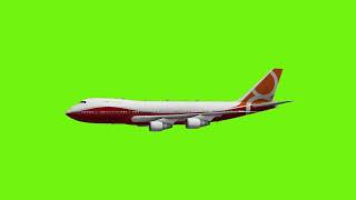 Plane Green screen l Flight Animation [upl. by Nurse]