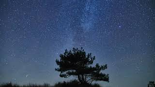 Timelapse Waddenzee Werelderfgoed  4 Sterren boven Vlieland [upl. by Ynnor]