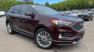 The 2024 Ford Edge Titanium ElitePOV Test Drive amp Review NBCRMAGCOM [upl. by Templas]