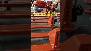 How is the hand pallet truck manufactured [upl. by Aceissej]