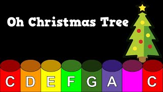 Oh Christmas Tree  Boomwhacker Play Along [upl. by Rudolf]