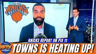 Knicks News Karl Anthony Towns Hot Start  Knicks Bench Improvements  PIX Sports [upl. by Aleet]