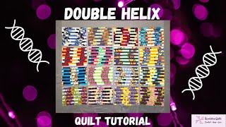 Double Helix Quilt  Science never looked this pretty [upl. by Yasdnyl]