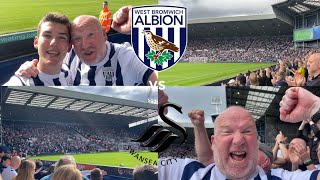 WBA VS SWANSEA VLOG 5 GOALS 3 POINTS WERE UP AND RUNNING [upl. by Raskind606]