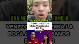 VENEZOLANO MANDA MENSAJE PARA VENEZOLANOS EN MÉXICO subscribe shortvideo youtubeshorts youtube [upl. by Seleta]