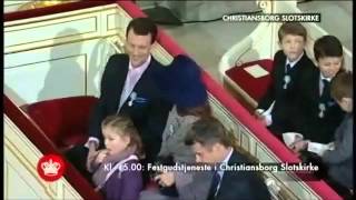 Royal Couple of Denmark 20112012  Mary Frederik and Children [upl. by Appleton748]