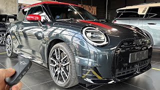 New MINI Cooper SE John Cooper Works 2024  Visual Review Exterior Interior amp Experience Modes [upl. by Abrams]