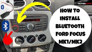 How to installAdd Bluetooth in Ford Focus Mk1Mk2 6000CD stereo [upl. by Oshinski]