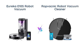 Eureka E10s vs ROPVACNIC Robot Vacuum  Comparison amp Review 🔍🧹 [upl. by Vogel]