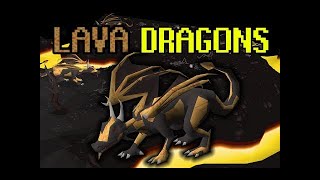 Farming Lava Dragons with the Wilderness Elite Diary Easy Profits [upl. by Notsle]