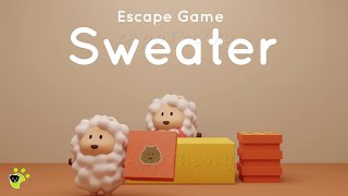 Sweater Escape Game Full Walkthrough 脱出ゲーム 攻略 nicoletjp [upl. by Ydaf]