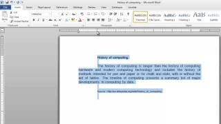 How to Indent Text in Word [upl. by Dachy]