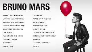 Bruno Mars  Top Songs 2023 Playlist  When I Was Your Man Just The Way You Are 24K Magic [upl. by Schick]