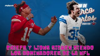 ¡CHIEFS y LIONS SIGUEN con su RACHA DE VICTORIAS en la NFL  EL SHOW DE MARCO MARTOS [upl. by Cecilius]