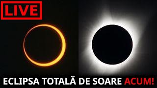 ACUM  ECLIPSA Totala De SOARE 2024 🔴LIVE Este ACESTA Un Semn al Sfârșitului [upl. by Akirat694]