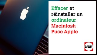 Réinstaller un mac équipé dune puce Apple [upl. by Mattson]