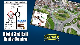 How To Do St Ann’s Roundabout  Right 3rd Exit  Towards Unity CentreClifton [upl. by Manheim]