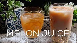 How to Make Melon Juice  Cantaloupe Fruit Juice Recipe  Healthy Juice Recipes [upl. by Ailimac]