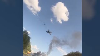 Russia Says Ukraine Attacked Its Territory In Kursk Locals Film Footage Of Warplanes Overhead [upl. by Ococ435]