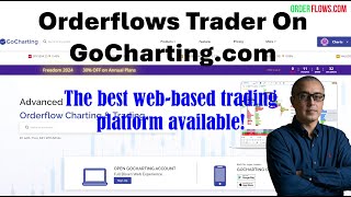 Orderflows Trader On GoCharting [upl. by Aenahs84]