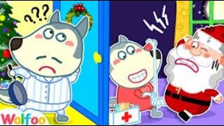 Wolfoo Helps Santa Claus Funny Stories for Kids About Christmas Wolfoo Channel Kids Cartoon [upl. by Animas]