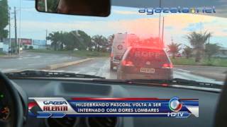 hildebrando pascoal volta a ser internado com dores lombares 12 11 2012 [upl. by Rugen350]