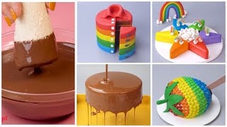 Adorable Fondant Cake Designs for Everyone  Delicious Homemade Chocolate Desserts [upl. by Edouard]