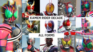 KAMEN RIDER DECADE「ALL FORMS」 [upl. by Irual]