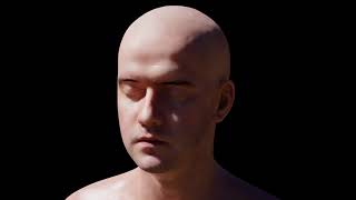 Blender Cycles Skin shader SSS with Random walk [upl. by Cotsen754]