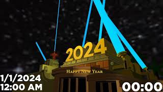 Happy New Year 2024 In 20th Century Fox Logo [upl. by Nidnerb917]