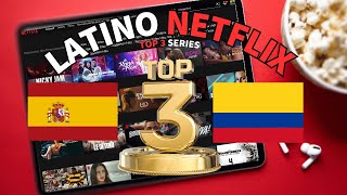 TOP 3  MEILLEURS SERIES ESPAGNOLLATINO SUR NETFLIX [upl. by Sibylle]