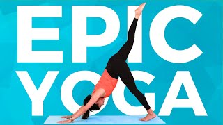 10 minute Morning Yoga Stretch amp Flow for an EPIC Day [upl. by Dorraj]